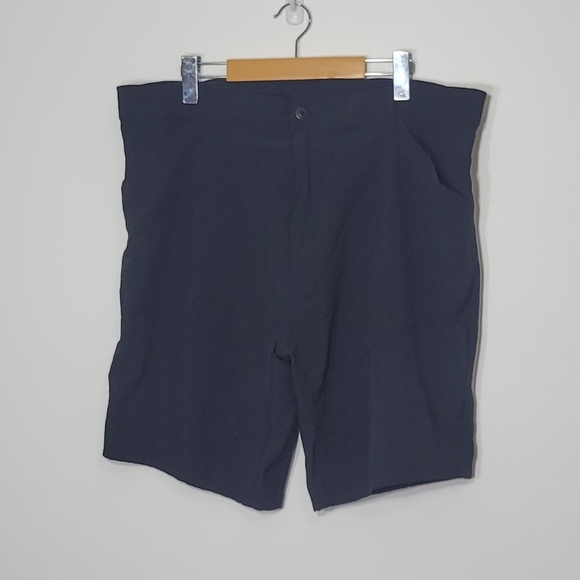 Burnside Black Men's Activewear Pockets Casual Belt Loop Shorts Size 36 - Picture 12 of 16